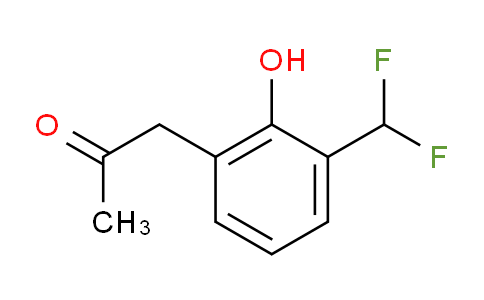 CAS No. 1804040-37-6, 1-(3-(Difluoromethyl)-2-hydroxyphenyl)propan-2-one