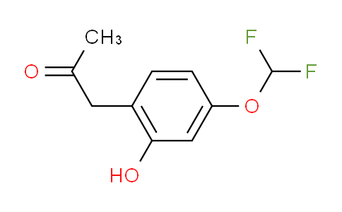 CAS No. 1803887-59-3, 1-(4-(Difluoromethoxy)-2-hydroxyphenyl)propan-2-one