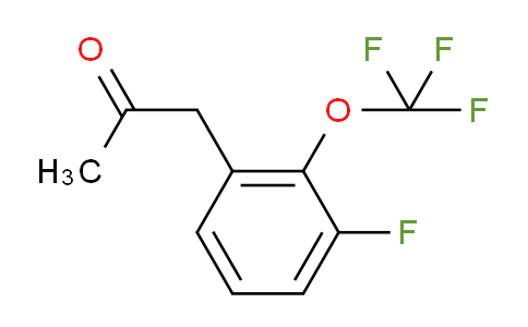 CAS No. 1805901-18-1, 1-(3-Fluoro-2-(trifluoromethoxy)phenyl)propan-2-one