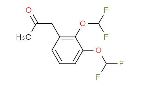CAS No. 1804211-89-9, 1-(2,3-Bis(difluoromethoxy)phenyl)propan-2-one