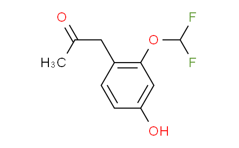 CAS No. 1804189-72-7, 1-(2-(Difluoromethoxy)-4-hydroxyphenyl)propan-2-one