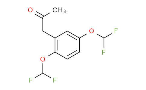 CAS No. 1806434-24-1, 1-(2,5-Bis(difluoromethoxy)phenyl)propan-2-one