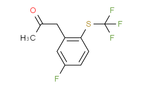 DY722915 | 1806607-32-8 | 1-(5-Fluoro-2-(trifluoromethylthio)phenyl)propan-2-one