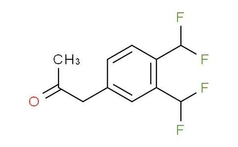 CAS No. 1806434-29-6, 1-(3,4-Bis(difluoromethyl)phenyl)propan-2-one