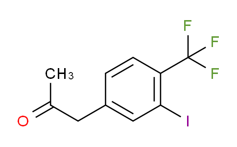 CAS No. 1804180-66-2, 1-(3-Iodo-4-(trifluoromethyl)phenyl)propan-2-one