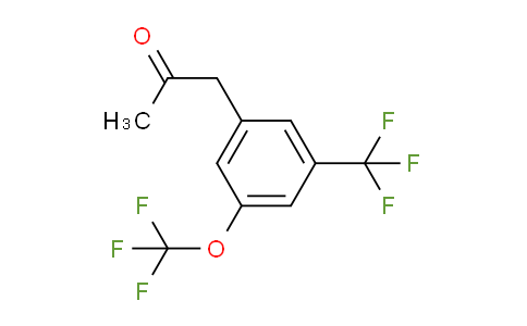 CAS No. 1804217-52-4, 1-(3-(Trifluoromethoxy)-5-(trifluoromethyl)phenyl)propan-2-one