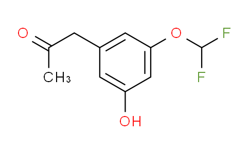 CAS No. 1804189-80-7, 1-(3-(Difluoromethoxy)-5-hydroxyphenyl)propan-2-one