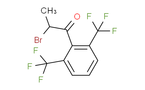 CAS No. 1803860-36-7, 1-(2,6-Bis(trifluoromethyl)phenyl)-2-bromopropan-1-one