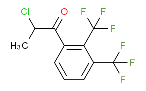 CAS No. 1803860-41-4, 1-(2,3-Bis(trifluoromethyl)phenyl)-2-chloropropan-1-one