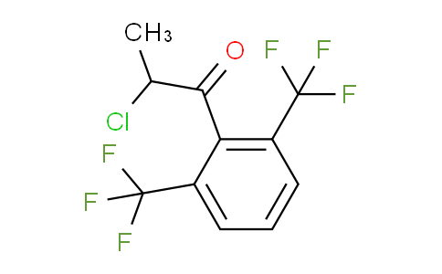 CAS No. 1806360-04-2, 1-(2,6-Bis(trifluoromethyl)phenyl)-2-chloropropan-1-one