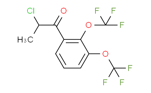 MC723031 | 1806540-54-4 | 1-(2,3-Bis(trifluoromethoxy)phenyl)-2-chloropropan-1-one