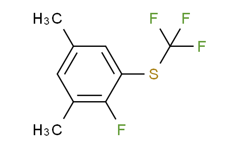 CAS No. 1803787-70-3, 1,5-Dimethyl-2-fluoro-3-(trifluoromethylthio)benzene