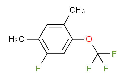 CAS No. 1803851-10-6, 1,5-Dimethyl-2-fluoro-4-(trifluoromethoxy)benzene
