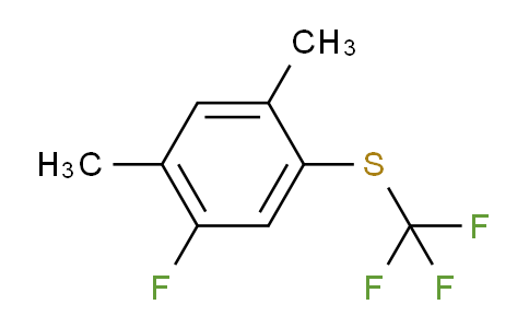 CAS No. 1806292-42-1, 1,5-Dimethyl-2-fluoro-4-(trifluoromethylthio)benzene