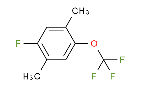 CAS No. 1804433-21-3, 1,4-Dimethyl-2-fluoro-5-(trifluoromethoxy)benzene