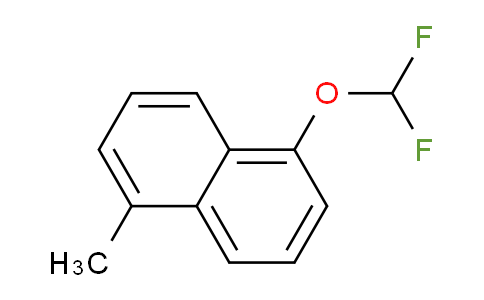 CAS No. 1261599-22-7, 1-(Difluoromethoxy)-5-methylnaphthalene
