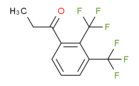 CAS No. 1803860-26-5, 1-(2,3-Bis(trifluoromethyl)phenyl)propan-1-one
