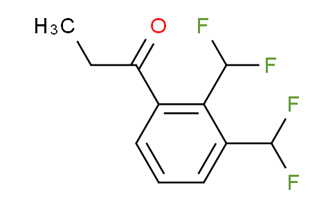 CAS No. 1806314-96-4, 1-(2,3-Bis(difluoromethyl)phenyl)propan-1-one