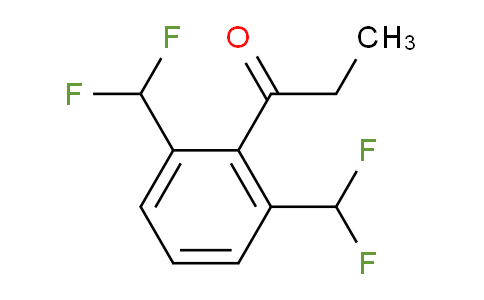 CAS No. 1806499-46-6, 1-(2,6-Bis(difluoromethyl)phenyl)propan-1-one