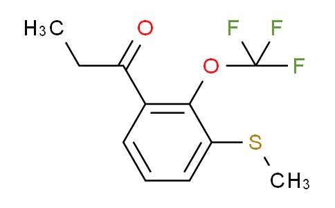 DY723134 | 1805749-04-5 | 1-(3-(Methylthio)-2-(trifluoromethoxy)phenyl)propan-1-one