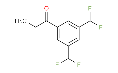 CAS No. 1804502-88-2, 1-(3,5-Bis(difluoromethyl)phenyl)propan-1-one