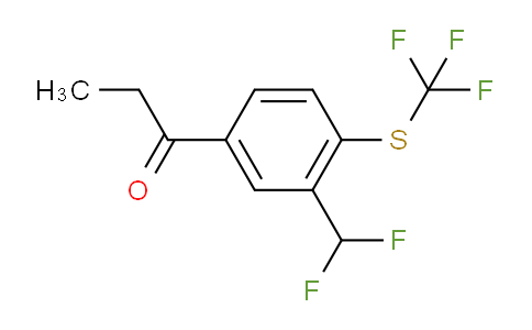 MC723236 | 1804152-92-8 | 1-(3-(Difluoromethyl)-4-(trifluoromethylthio)phenyl)propan-1-one