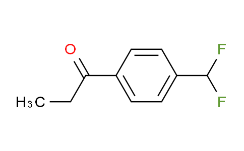 CAS No. 1274904-07-2, 1-(4-(Difluoromethyl)phenyl)propan-1-one