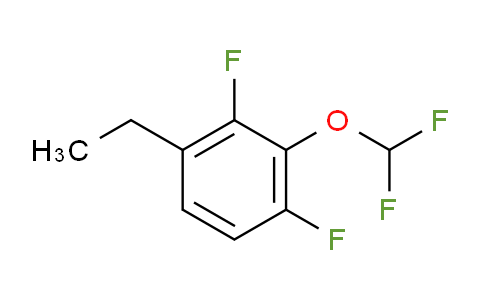 CAS No. 1807185-33-6, 1,3-Difluoro-2-difluoromethoxy-4-ethylbenzene