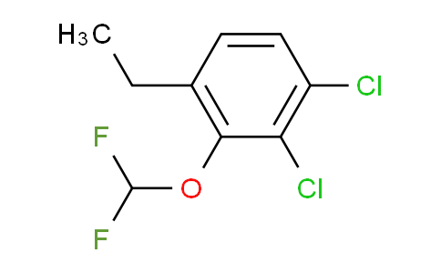 CAS No. 1803714-36-4, 1,2-Dichloro-3-difluoromethoxy-4-ethylbenzene