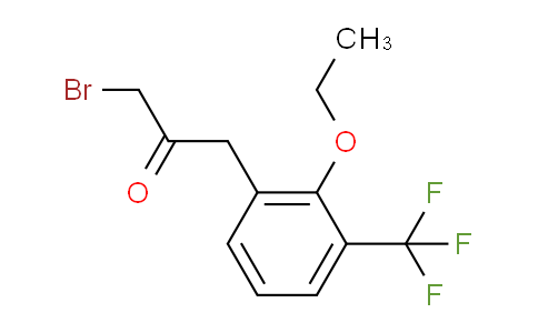 CAS No. 1804180-35-5, 1-Bromo-3-(2-ethoxy-3-(trifluoromethyl)phenyl)propan-2-one