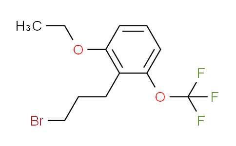 CAS No. 1806682-53-0, 1-(3-Bromopropyl)-2-ethoxy-6-(trifluoromethoxy)benzene