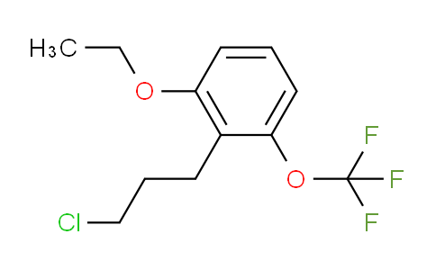 CAS No. 1806598-75-3, 1-(3-Chloropropyl)-2-ethoxy-6-(trifluoromethoxy)benzene