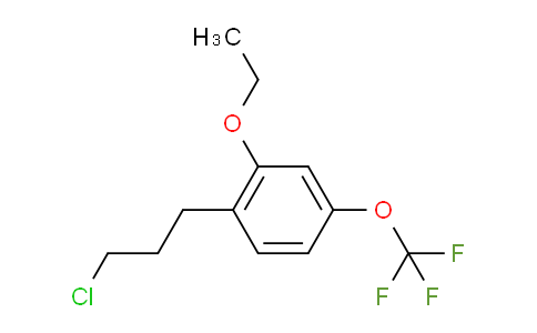 CAS No. 1804157-10-5, 1-(3-Chloropropyl)-2-ethoxy-4-(trifluoromethoxy)benzene