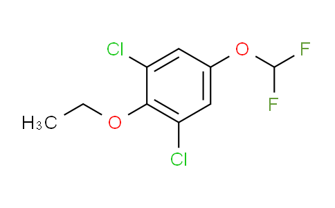 CAS No. 1804516-51-5, 1,3-Dichloro-5-difluoromethoxy-2-ethoxybenzene