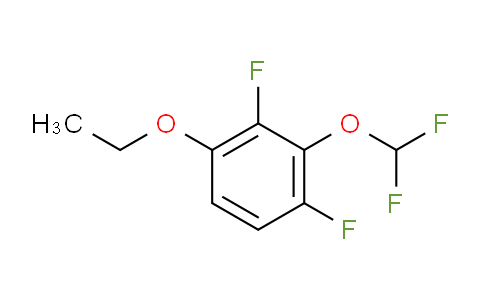 CAS No. 1803850-16-9, 1,3-Difluoro-2-difluoromethoxy-4-ethoxybenzene