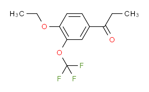 CAS No. 1804179-60-9, 1-(4-Ethoxy-3-(trifluoromethoxy)phenyl)propan-1-one