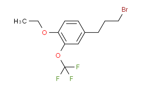 CAS No. 1805687-62-0, 1-(3-Bromopropyl)-4-ethoxy-3-(trifluoromethoxy)benzene