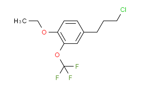 CAS No. 1805741-39-2, 1-(3-Chloropropyl)-4-ethoxy-3-(trifluoromethoxy)benzene
