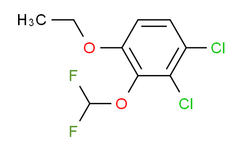 CAS No. 1804884-04-5, 1,2-Dichloro-3-difluoromethoxy-4-ethoxybenzene