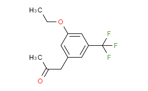 CAS No. 1804245-47-3, 1-(3-Ethoxy-5-(trifluoromethyl)phenyl)propan-2-one