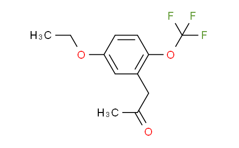 CAS No. 1804157-31-0, 1-(5-Ethoxy-2-(trifluoromethoxy)phenyl)propan-2-one