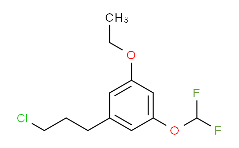 CAS No. 1804149-70-9, 1-(3-Chloropropyl)-3-(difluoromethoxy)-5-ethoxybenzene