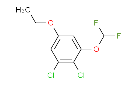 CAS No. 1804516-46-8, 1,2-Dichloro-3-difluoromethoxy-5-ethoxybenzene