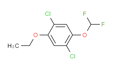 CAS No. 1806328-50-6, 1,4-Dichloro-2-difluoromethoxy-5-ethoxybenzene