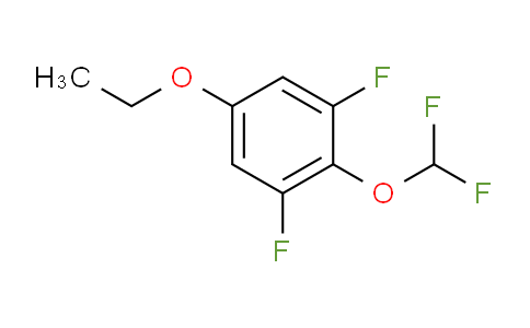 CAS No. 1806357-70-9, 1,3-Difluoro-2-difluoromethoxy-5-ethoxybenzene
