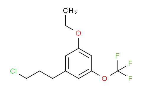 CAS No. 1806674-97-4, 1-(3-Chloropropyl)-3-ethoxy-5-(trifluoromethoxy)benzene