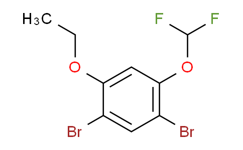 CAS No. 1806348-26-4, 1,5-Dibromo-2-difluoromethoxy-4-ethoxybenzene