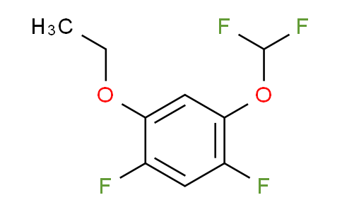 CAS No. 1806277-36-0, 1,5-Difluoro-2-difluoromethoxy-4-ethoxybenzene