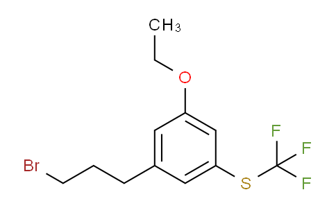 CAS No. 1806480-92-1, 1-(3-Bromopropyl)-3-ethoxy-5-(trifluoromethylthio)benzene