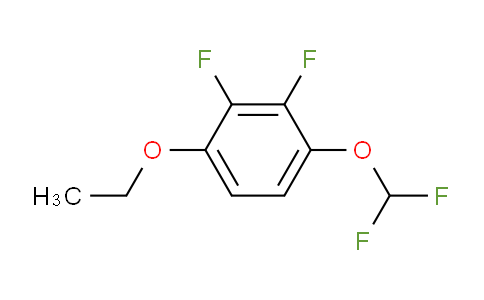 CAS No. 1807185-26-7, 1,2-Difluoro-3-difluoromethoxy-6-ethoxybenzene